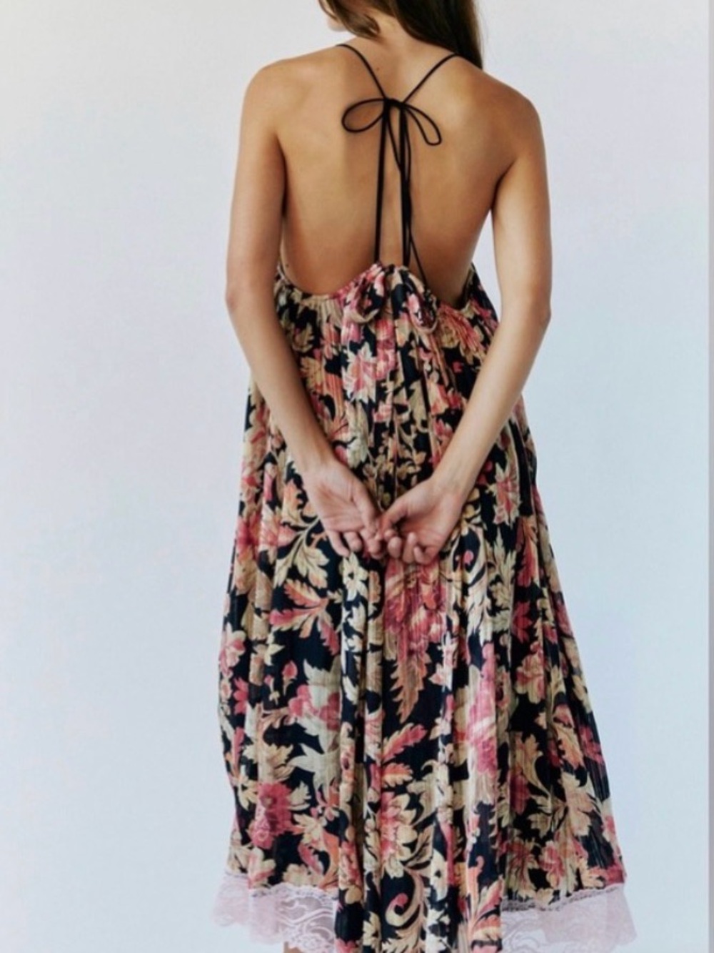 NWOT Free People Primmy Midi Dress. MAKE ME AN OFFER! - Picture 3 of 5